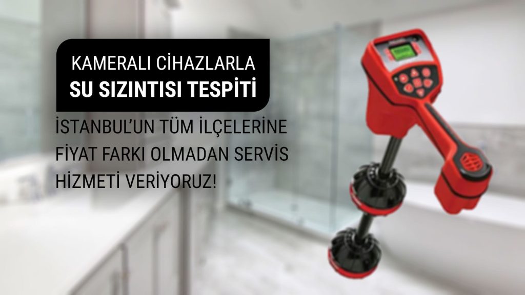 Beylikdüzü Robotla Su Kaçağı Tespiti